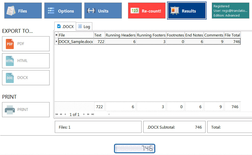 DOCX word-count in AnyCount