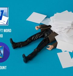 Word-count in Microsoft Word 2010 and Anycount