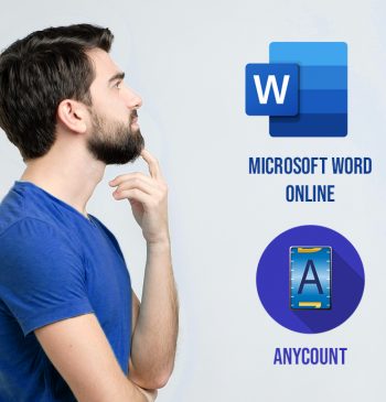 how to check page count in word