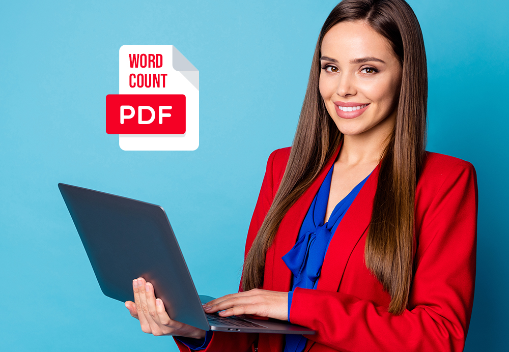 How to Count the Number of Words in your PDF file.