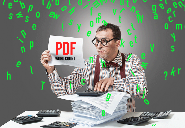 How to Do Word Count on Scanned PDF with Adobe Scan App?
