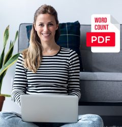 How to Count the Number of Words in your PDF files. The second method!