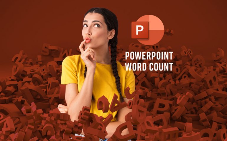 Word count in PowerPoint