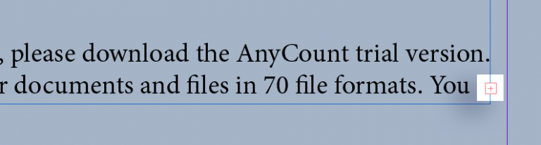Unexpected ways to perform character and word count in InDesign.