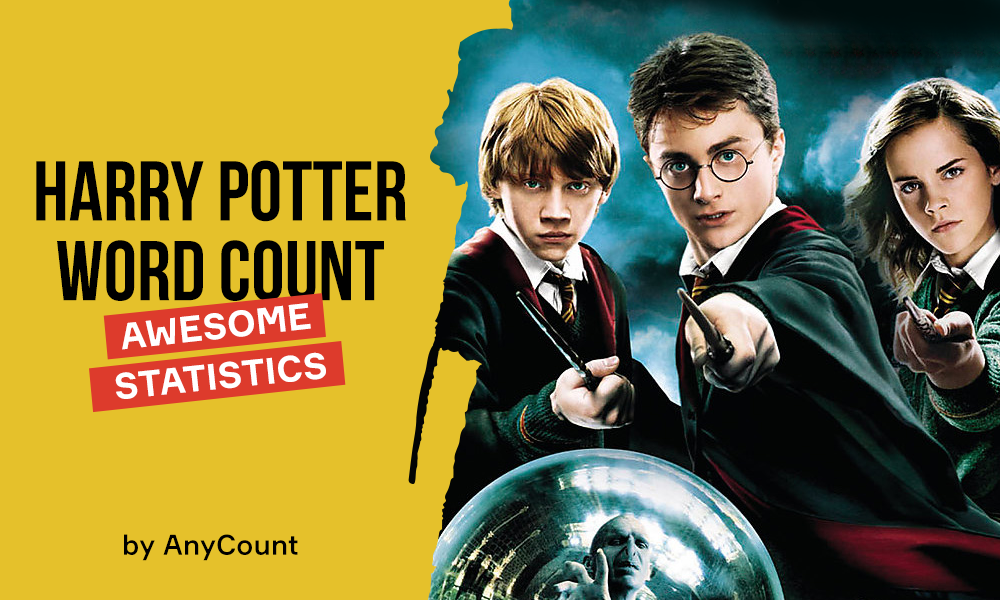 Harry Potter Word Count. Counting Words In Your Favorite Books.